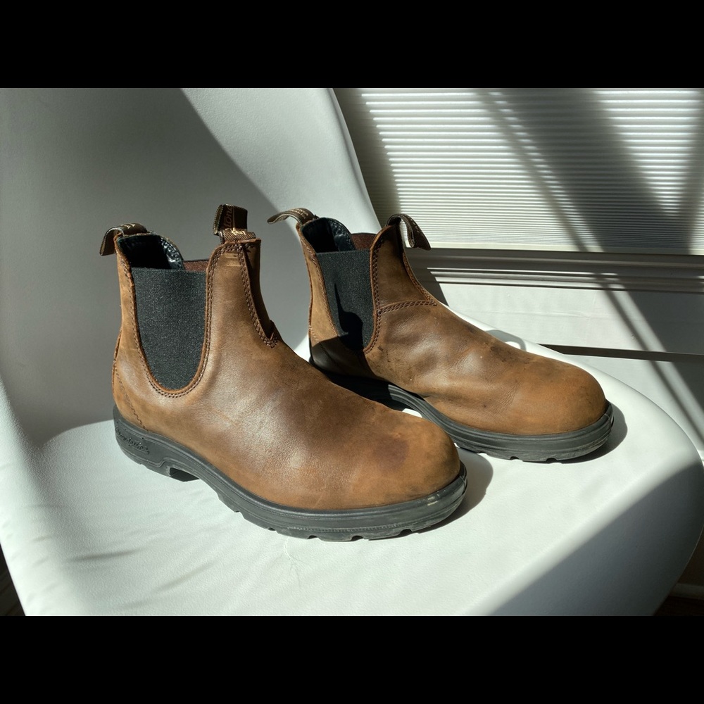 Blundstone 585 Chelsea Boots Rustic Brown size 7.5